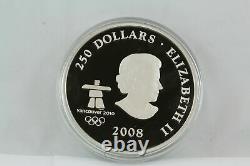 2008 Canada $250 Kilo Fine Silver Coin Vancouver Olympics Towards Confederation (en Anglais Seulement)