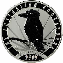 2009 Australie 30 $ Kookaburra 1 Kilo. 999 Pièce En Argent Fin