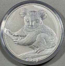 2009 Australie Perth Mint 1 Kilo Pure Silver. 9999 Année Lunaire De La Pièce De Koala