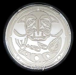 2009 Canada Pièce D'argent De 1 Kilo Survivant À L'inondation (olympiques)