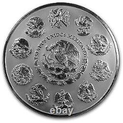 2009 Mexique 1 kilo Argent Calendrier Aztèque (Capsule uniquement)