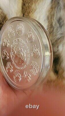 2009 Mexique Preuve Ley 1 Kg. 999 Plata Pura Mexicain Kilo Libertad Silver Coin