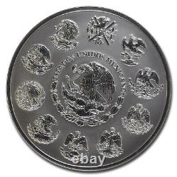 2010 Mexique 1 kilo Argent Libertad PL-68 NGC