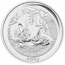 2011 1 Kilo Australian Argent Lapin Coin (bu)