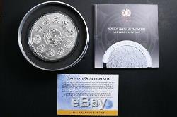 2011 Mexique 1 Kilo Argent Calendrier Aztèque Coin Withbox Et Coa Sku # 182427