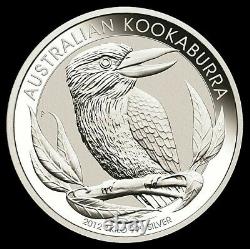 2012 1 Kilo Argent Australien Kookaburra Perth Mint. 999 Bu Fine Dans Le Bouchon