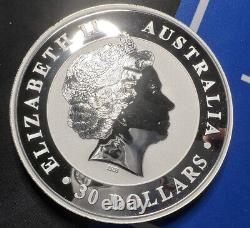 2012 Australian Silver Kookaburra 1 Kilo Coin Perth Mint Bu (no Capsule)