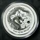 2012 Australie 30 $ Dragon Lunaire 1 Kilo Kg 0.999 Argent Pièce Perth Mint Free S/h