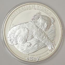 2012 Australie $ 30 Koala 1 Kilo. 999 Silver Coin