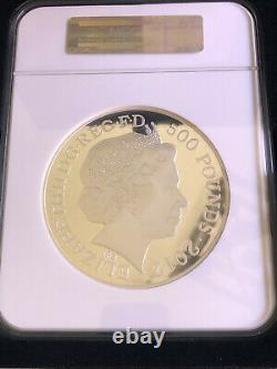 2012 Grande-bretagne 500 Livres Jeux Olympiques De Londres Énorme Kilo 999 Silver Coin, Ngc Pf69