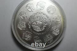 2012 Mexique Ley 1 Kg. 999 Plata Pura Mexicain Kilo Libertad Silver Coin