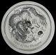 2012 P Argent Australie 32.15ozs Kg $ 30 Kilo Année Du Coin Dragon