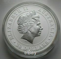 2012 Perth Mint Australie Kookaburra 1 Kilo (32,15 Oz. 999 Argent) Preuve