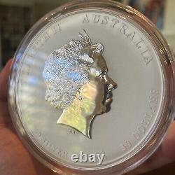 2013 1 Kilo Argent KG Année Lunaire De Snake Perth Mint Australia Pièce Exacte