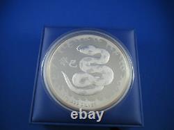 2013 $30 Royal Australia Lunar Snake 1 Kilo Proof-like Silver Mintage Seulement 1500
