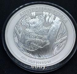 2013 Australie 1 kilo. 999 Argent Koala BU Monnaie de Perth