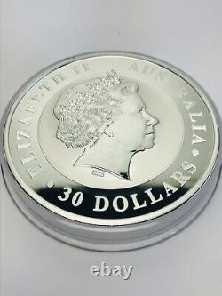 2013 Australie 30 $ Koala 1 Kilo. 999 Pièce En Argent Fin