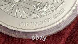2013 Australien Kookaburra Kilo. 999 Monnaie Perthe D'argent