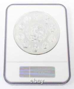 2013 Mexique 1 Kilo Argent Libertad Proof Like. 999 Pièce en Argent Boîte COA NGC PL70