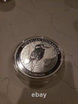 2014 P Silver Australia 32.15 Kilo KG Kookaburra Coin En Capsule