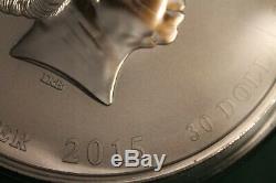 2015 Australie Année De La Chèvre Kilo Coin 32,15 Oz 999 En Argent Fin Lunaire Perth
