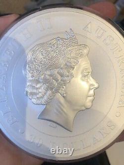 2015 Australie Perth Mint 1 KG Kilo Silver Coin Year Of Koala 32.15oz En Capsule