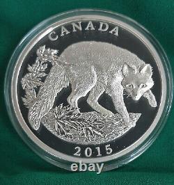 2015 Canada 3 X 125 $ Pièce Conservation Series Argent Pur 1/2 Kilo Chacun! Parfait