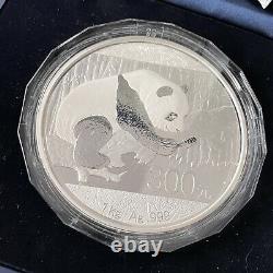 2016 1 Kilo Proof Chinese Silver Panda Coin (box + Coa)