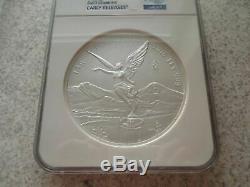 2016 Mexicaine Géant Libertad Kilo Silver Coin Ngc Ms70 32,15 Onces Troy