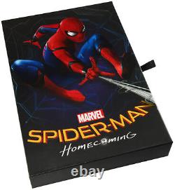 2017 100$ Spider-Man Homecoming 1 Kilo. 999 Pièce de monnaie en argent preuve PCGS PR69DCAM FDI