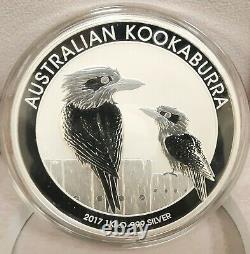 2017 Australie 1 Kilo Argent Kookaburra