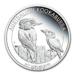 2017 Australie 1 kilo Kookaburra en argent preuve