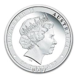 2017 Australie 1 kilo Kookaburra en argent preuve