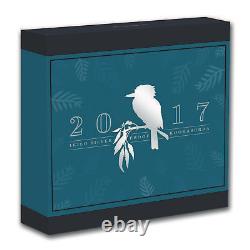 2017 Australie 1 kilo Kookaburra en argent preuve