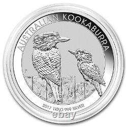 2017 Australie 1 kilo d'argent Kookaburra BE SKU #102675