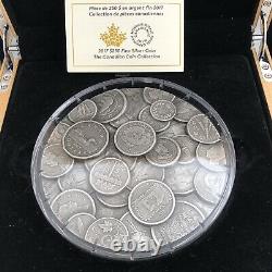 2017 Canada 1 Kilo Collection De Pièces De 250 $. 999 Fine Silver Coin Avec Box & Coa Rare