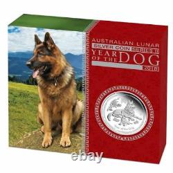 2018 Australie Année Lunaire Du Dog 1 Kilo Proof Argent $30 Coin Ngc Pf 69