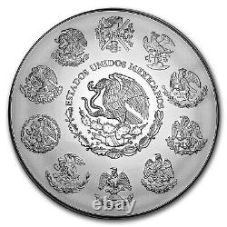 2018 Mexique 1 kilo Argent Libertad BU (sous capsule)