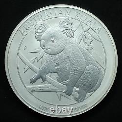2018 P Australie 1 Kilo (32,15 ozt) Argent $30 Koala. 9999 Pur