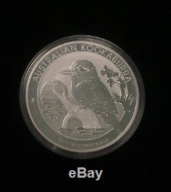 2019 Argent Australian Kookaburra $ 30 Coin, 1 Kilo. 9999 Pure Silver