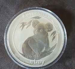 2019 Australie 1 Kilo Argent Koala Bu Perth Mint
