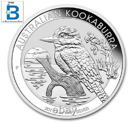 2019 Australie 1 Kilo Argent Kookaburra Encapsulé (32.15 Troy Ounce). 999