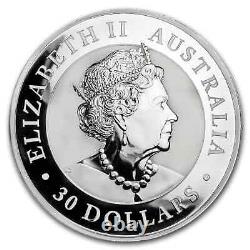 2019 Australie 1 kilo Argent Kookaburra BE