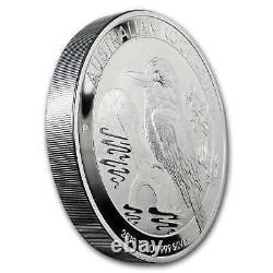 2019 Australie 1 kilo Argent Kookaburra BE