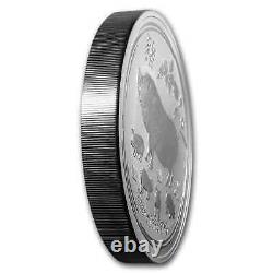 2019 Australie 1 kilo d'argent Lunar Pig BU Réf.171804