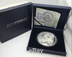 2019 China Panda 1 Kilo Silver Coin Box Et Coa