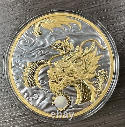2019 Dragon bienveillant 500 grammes 1/2 kilo d'argent fin Canada 125 $