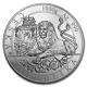 2019 Niue 1 Kilo Lion D'argent Tchèque Bu Sku # 191705