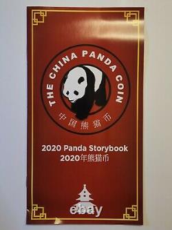 2020 1 Kilo Proof Chine Argent Chinois Panda Ngc Pf Gem Proof Avec Signature Lina