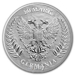 2020 1 Kilo Silver 80 Mark Germania Monnaie 100 Monnaie